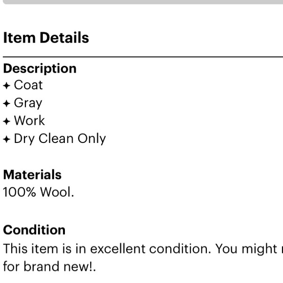 Like New Westbound SZ 10 Wool Coat - Picture 2 of 2